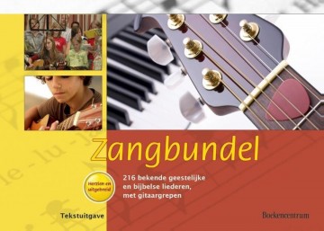 Zangbundel met gitaargrepen   front