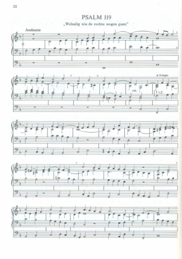 Zwaving, Folgert - (2) Psalm bewerkingen