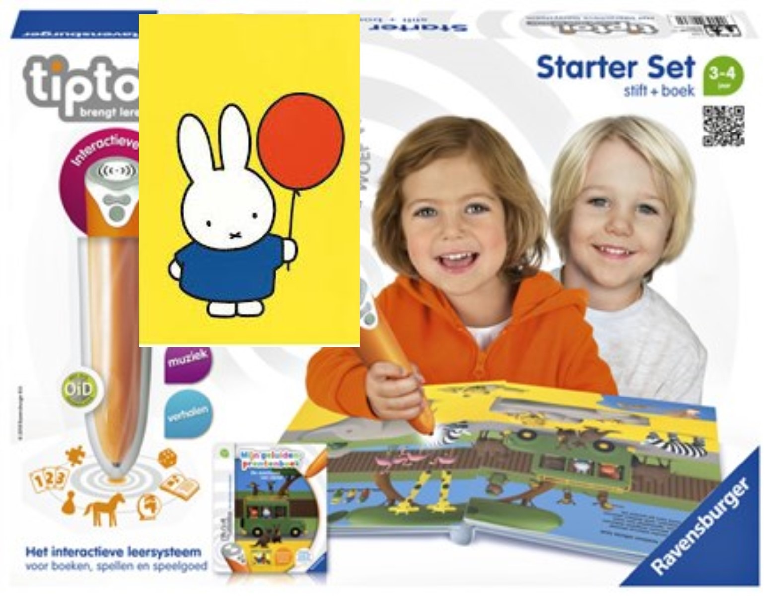 Tiptoi® Starterset - Nijntje - Spellen en Puzzels - Webshop Tolle - het betere betaalbare en 2ehands en nieuwe boek